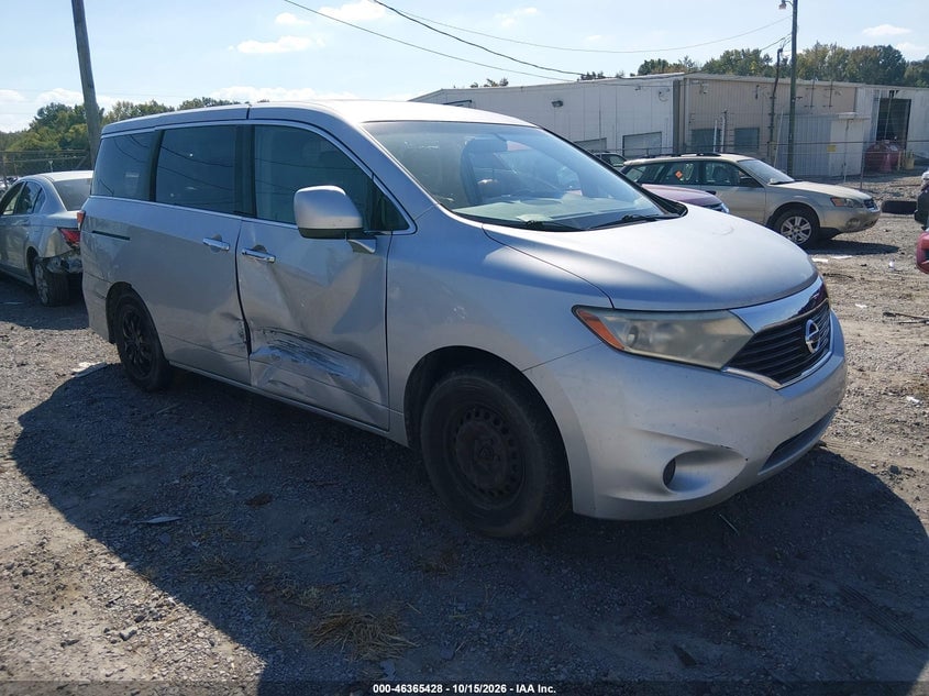 2011 NISSAN QUEST S | JN8AE2KP5B9007380 | UPCARS