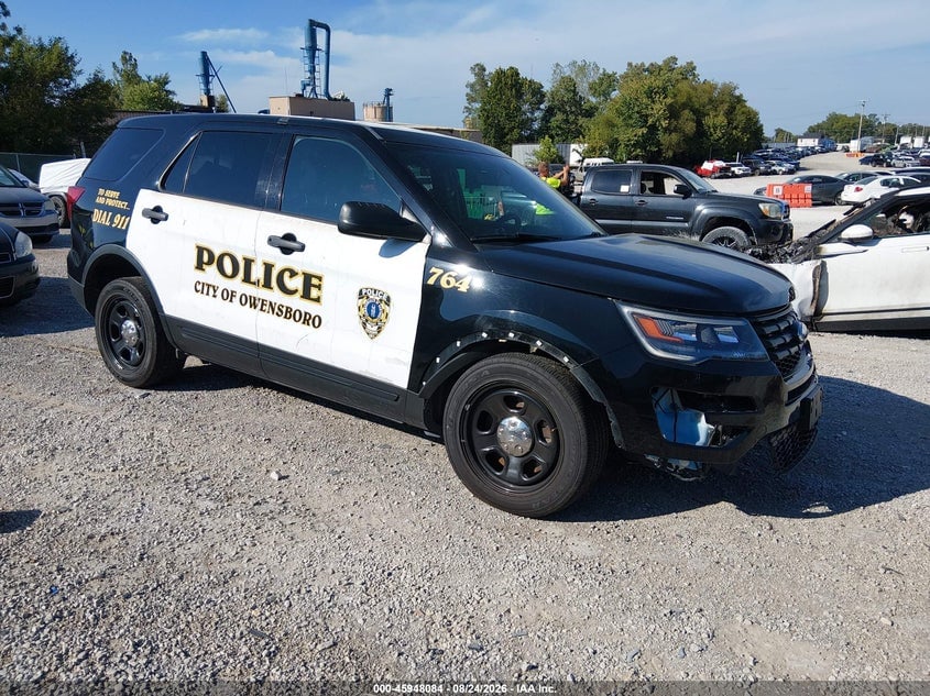 2018 FORD POLICE INTERCEPTOR UTILITY | 1FM5K8AR1JGB12399 | UPCARS