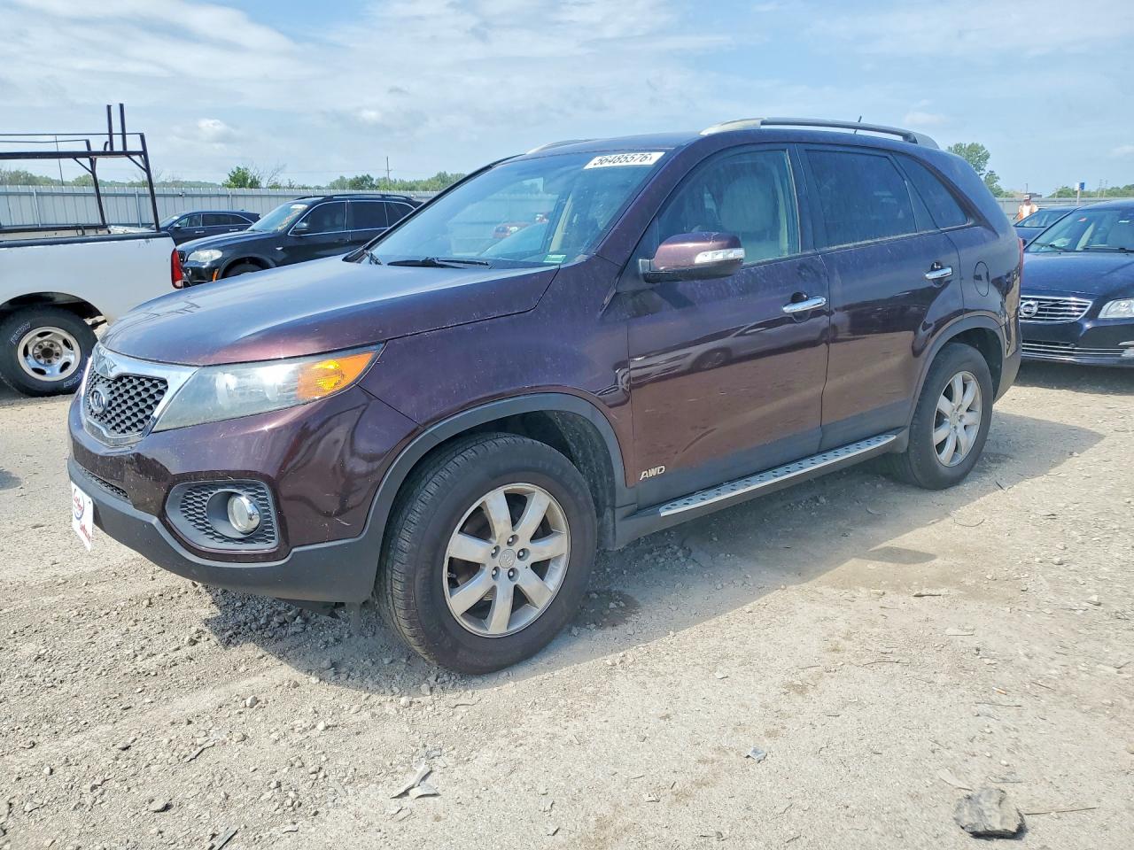 2012 KIA SORENTO LX | 5XYKTCA62CG275159 | UPCARS
