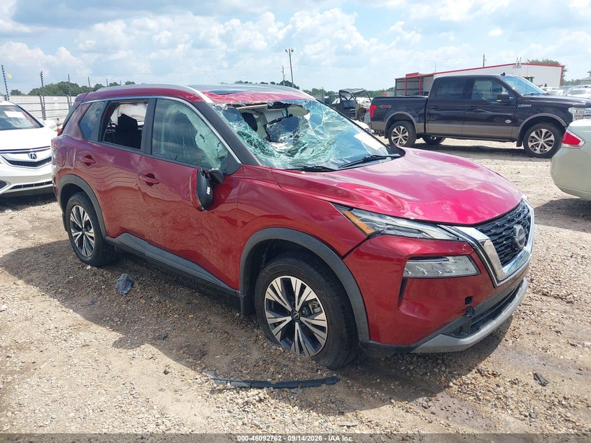 2022 NISSAN ROGUE SV FWD | 5N1BT3BA1NC703728 | UPCARS