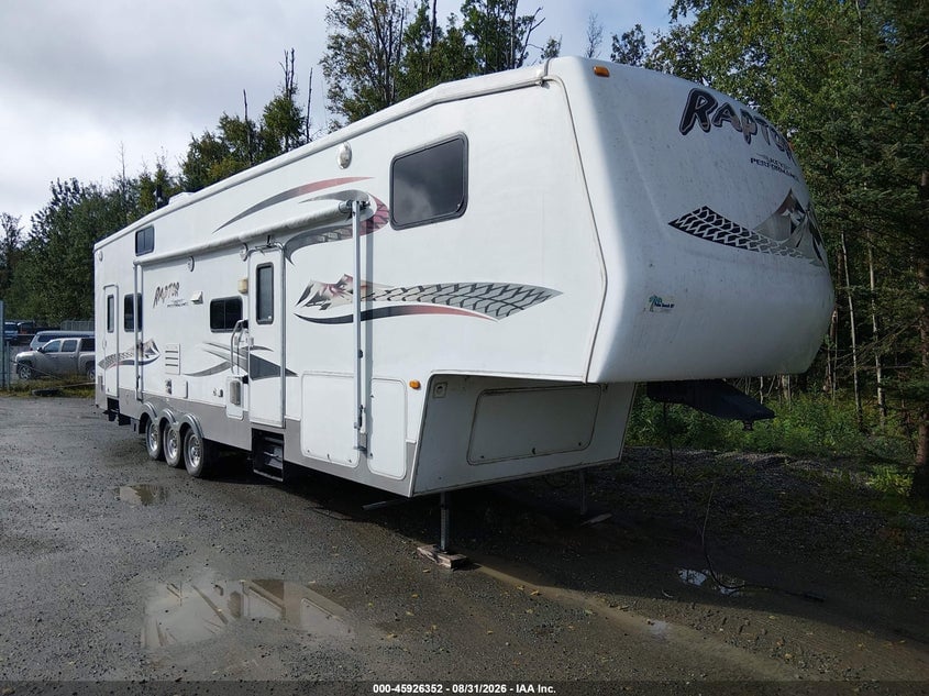 2007 KEYSTONE RAPTOR 3612DS | 4YDF361327R801920 | UPCARS