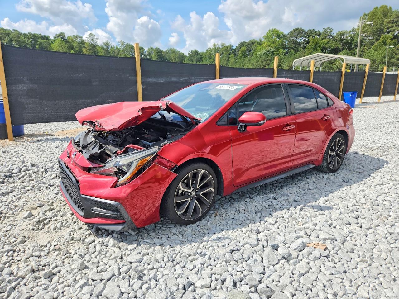 2020 TOYOTA COROLLA SE | JTDS4RCE7LJ017188 | UPCARS