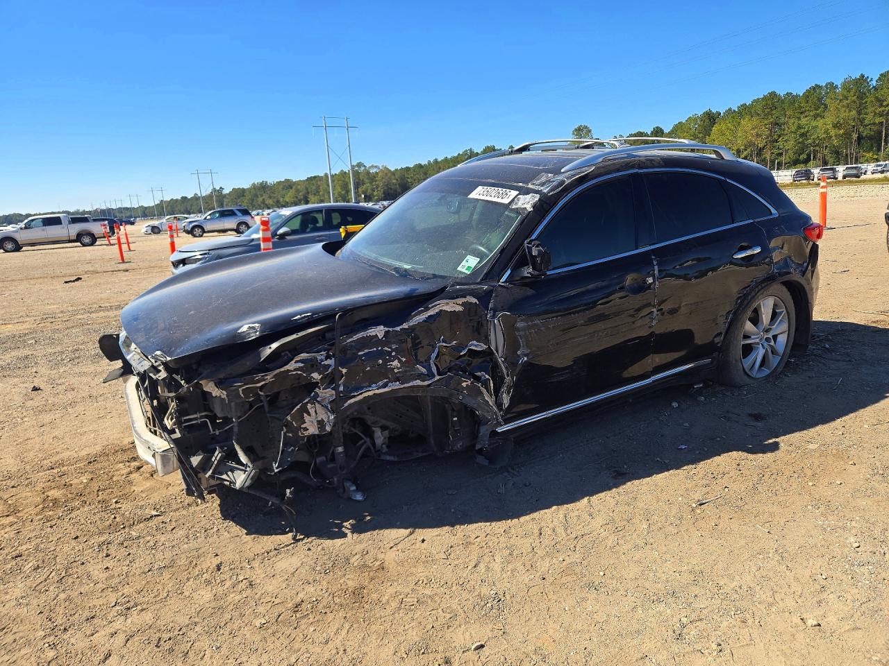 2013 INFINITI FX37 BASE | JN8CS1MU6DM140146 | UPCARS