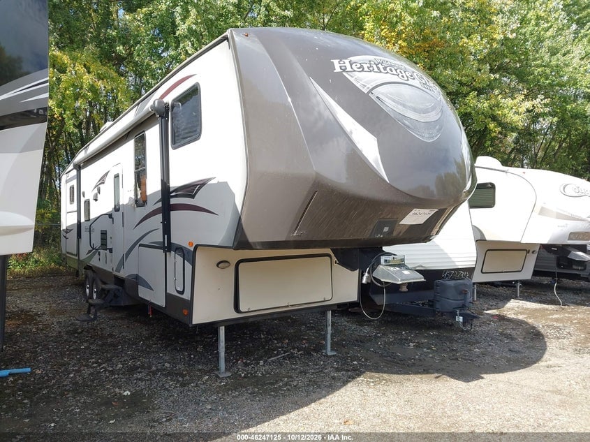 2014 FOREST RIVER WILDWOOD HERITAGE GL | 4X4FWBM27EU006131 | UPCARS