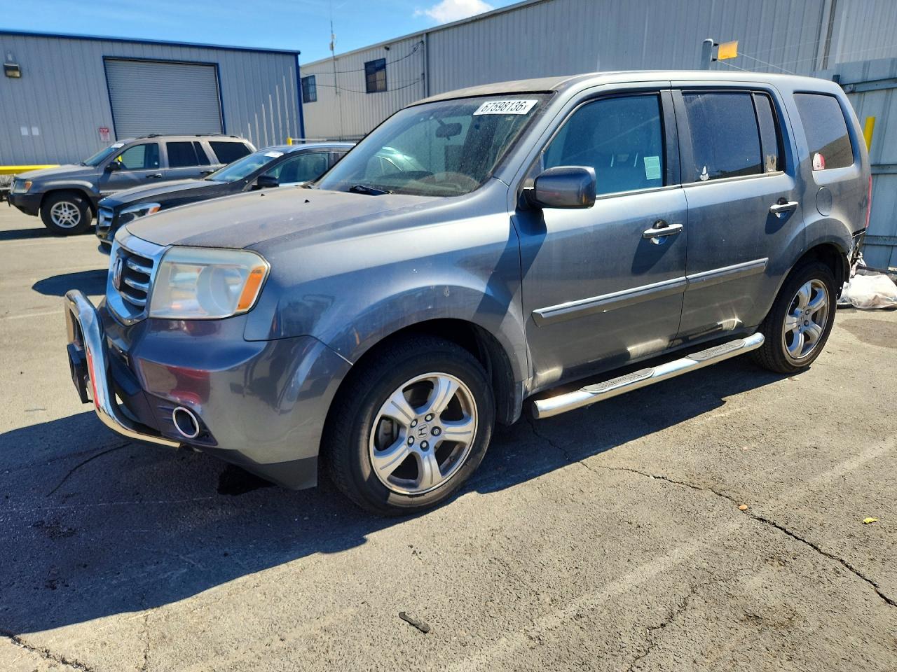 2013 HONDA PILOT EX | 5FNYF4H47DB023542 | UPCARS