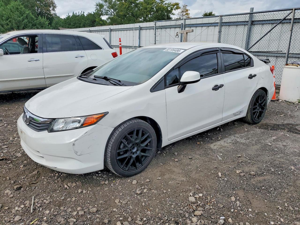 2012 HONDA CIVIC LX | 2HGFB2F54CH564206 | UPCARS