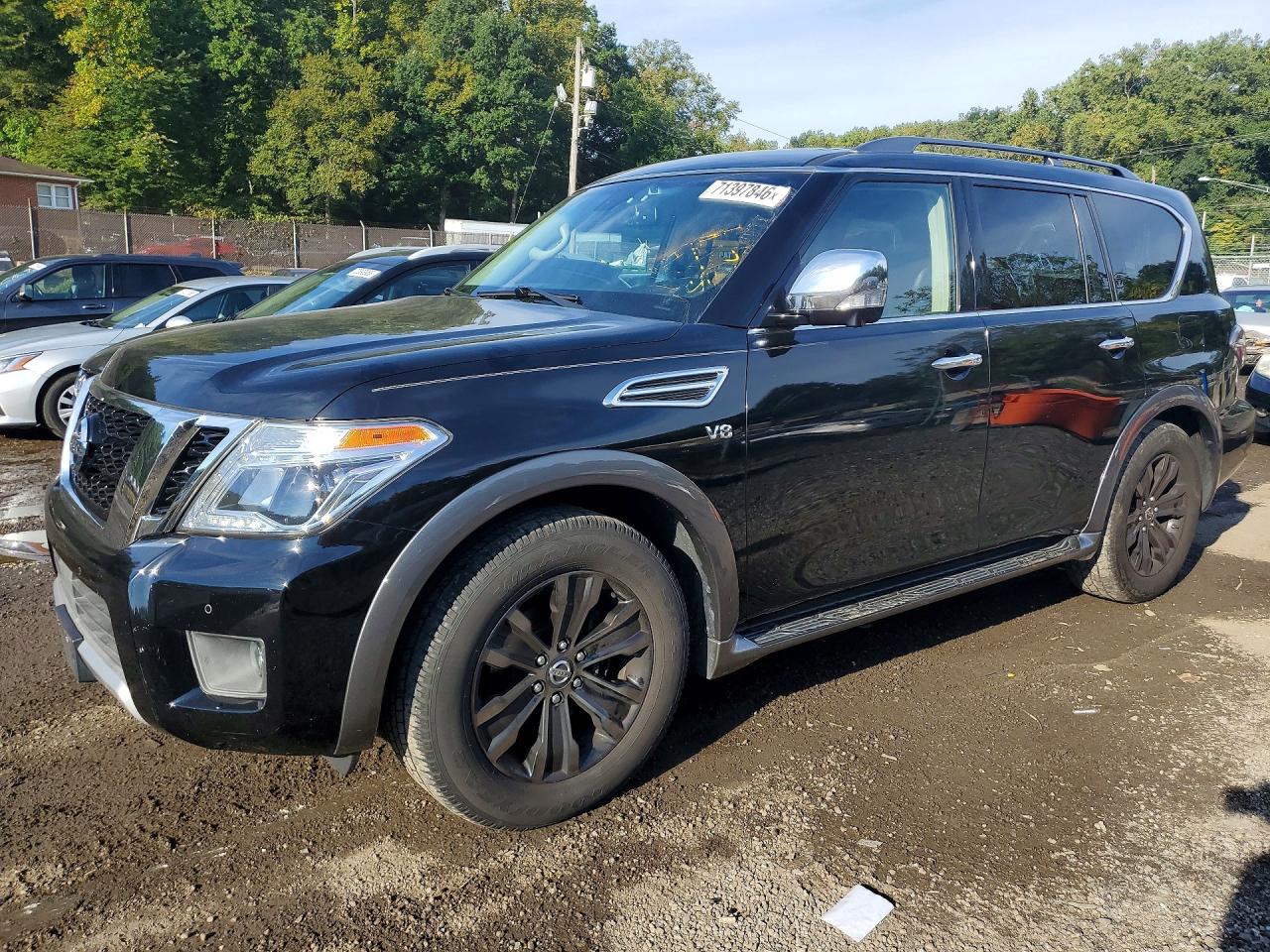 2017 NISSAN ARMADA PLATINUM | JN8AY2NC1H9504547 | UPCARS