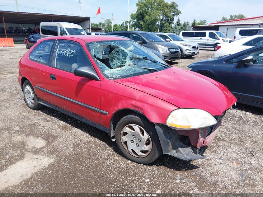 1997 HONDA CIVIC DX | 2HGEJ6448VH104503 | UPCARS