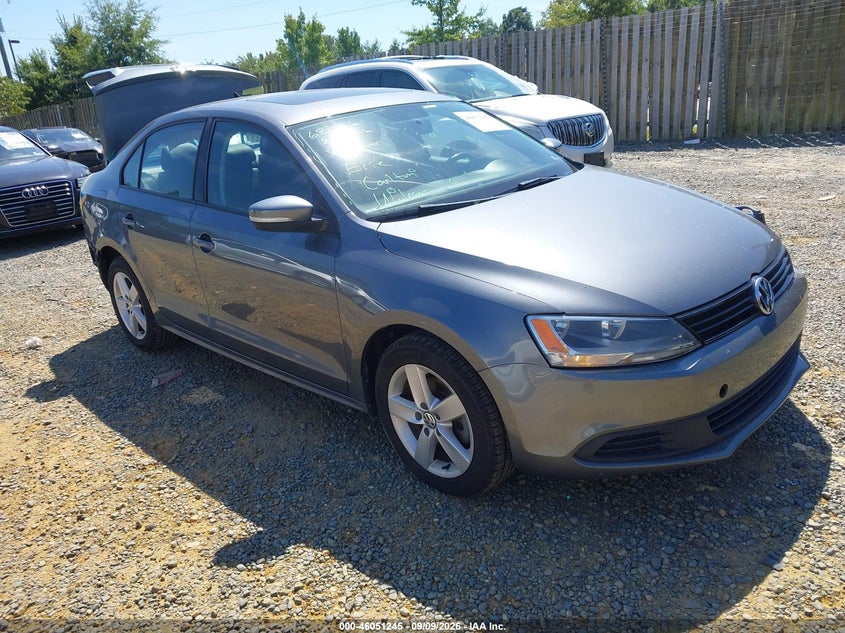 2012 VOLKSWAGEN JETTA 2.0L TDI | 3VWLL7AJ9CM022260 | UPCARS