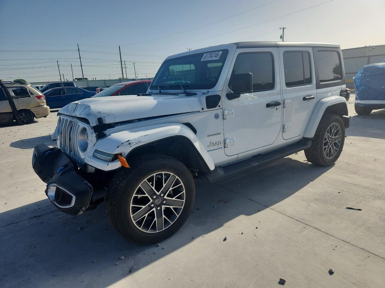 2023 JEEP WRANGLER SAHARA 4XE | 1C4JJXP65PW605143 | UPCARS