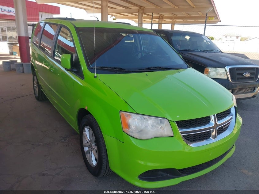2014 DODGE GRAND CARAVAN SXT | 2C4RDGCG3ER253985 | UPCARS