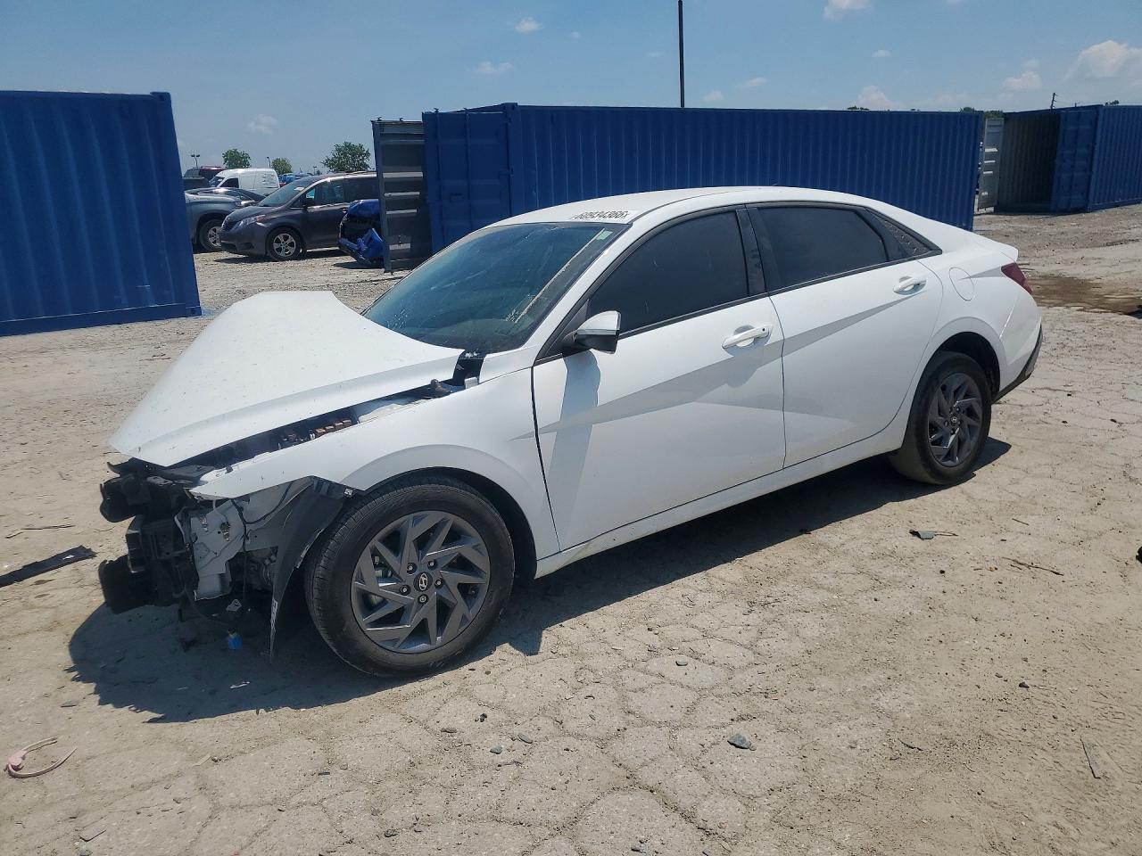 2025 HYUNDAI ELANTRA BLUE | KMHLM4DJ5SU157591 | UPCARS