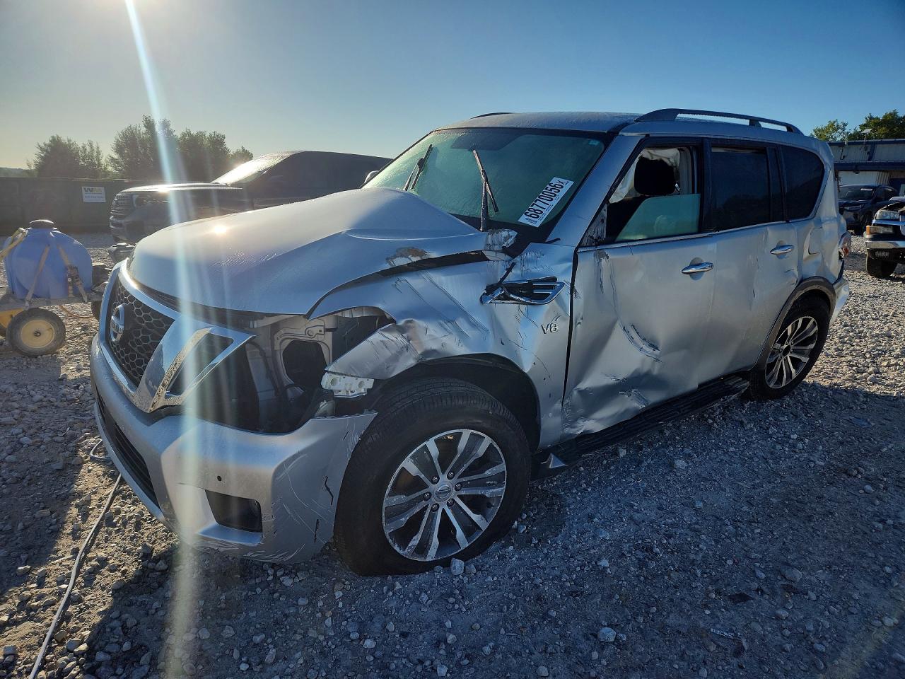 2019 NISSAN ARMADA SV | JN8AY2NC3K9585168 | UPCARS