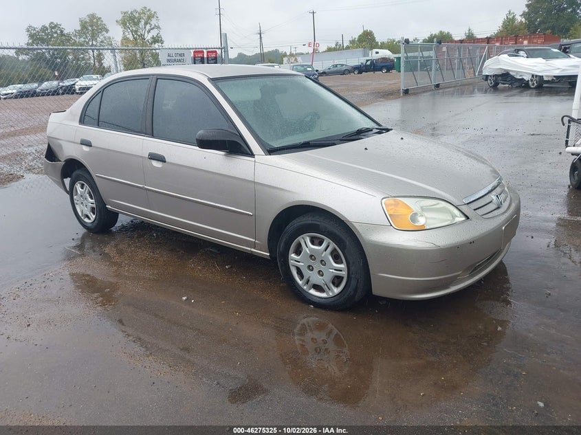 2001 HONDA CIVIC LX | 2HGES16561H606491 | UPCARS