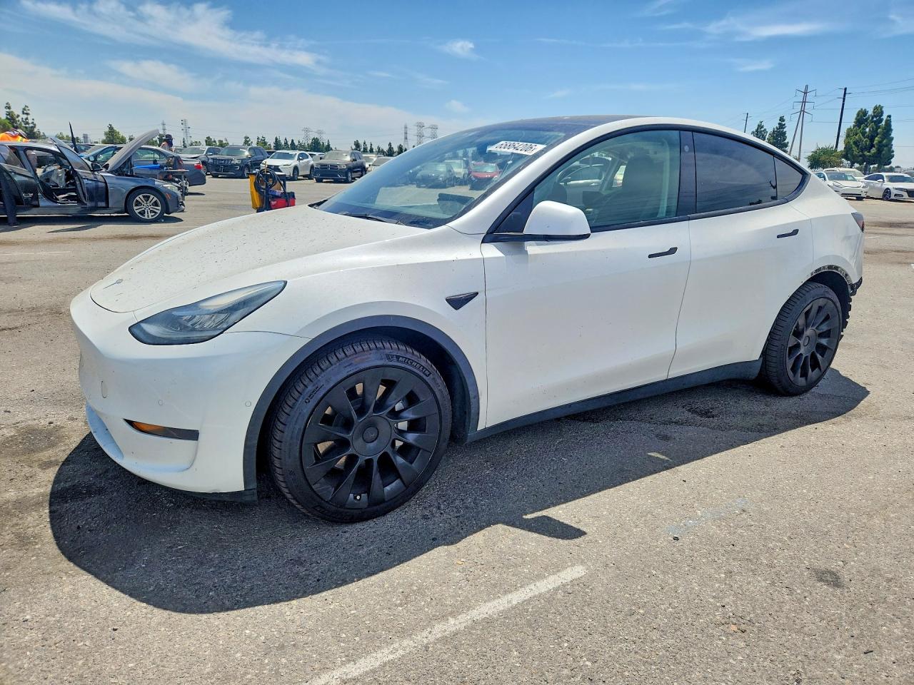 2022 TESLA MODEL Y | 7SAYGAEE7NF429723 | UPCARS