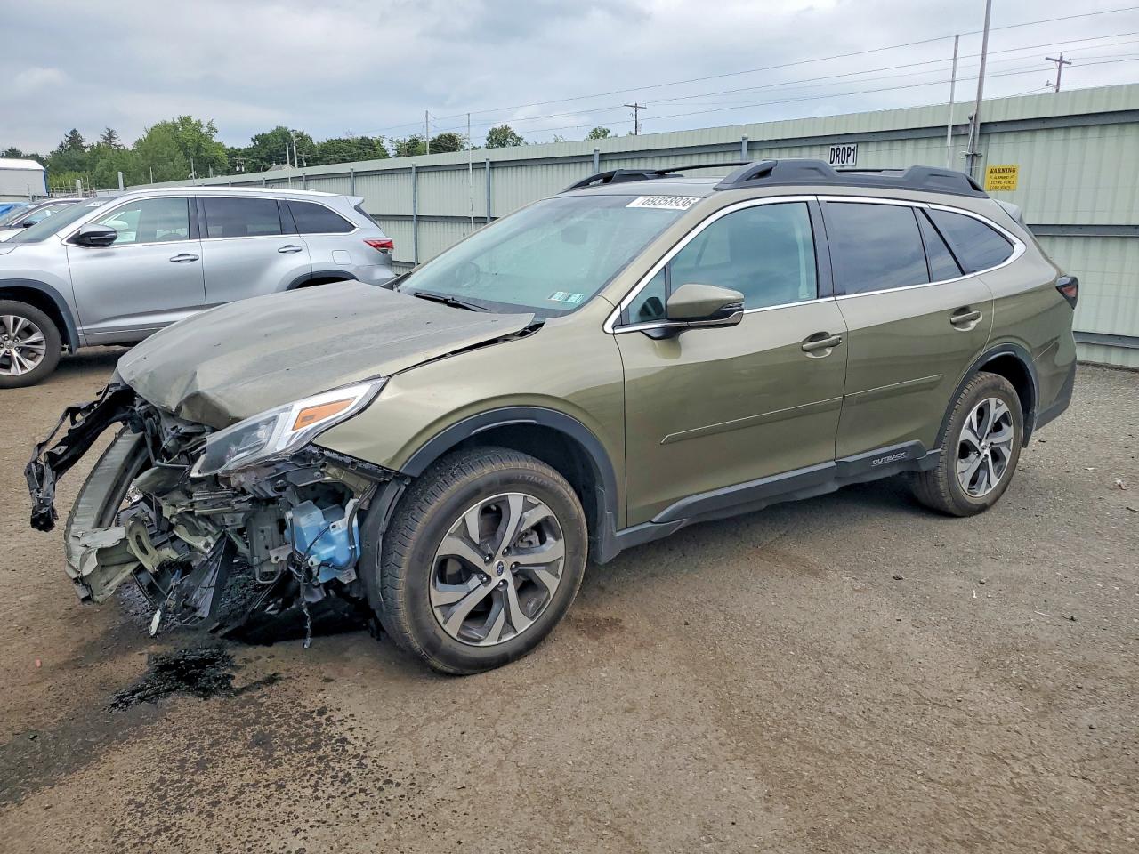 2022 SUBARU OUTBACK LIMITED | 4S4BTANC9N3284190 | UPCARS