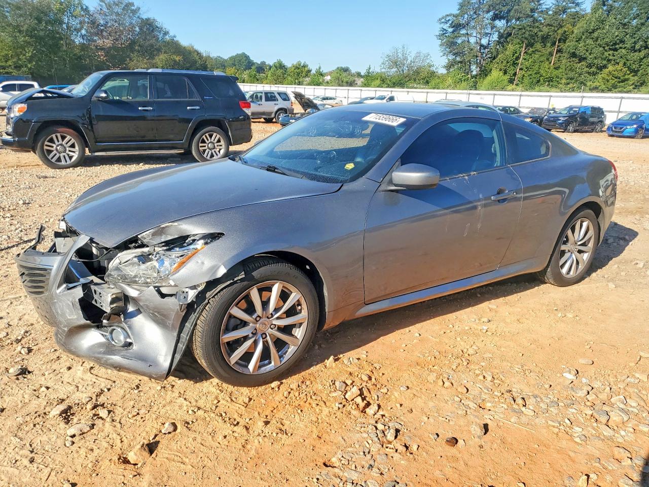 2012 INFINITI G37 COUPE X | JN1CV6EL4CM473484 | UPCARS