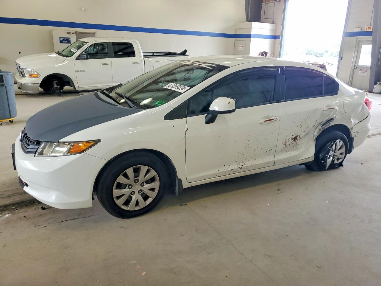 2012 HONDA CIVIC LX | 2HGFB2F50CH323565 | UPCARS