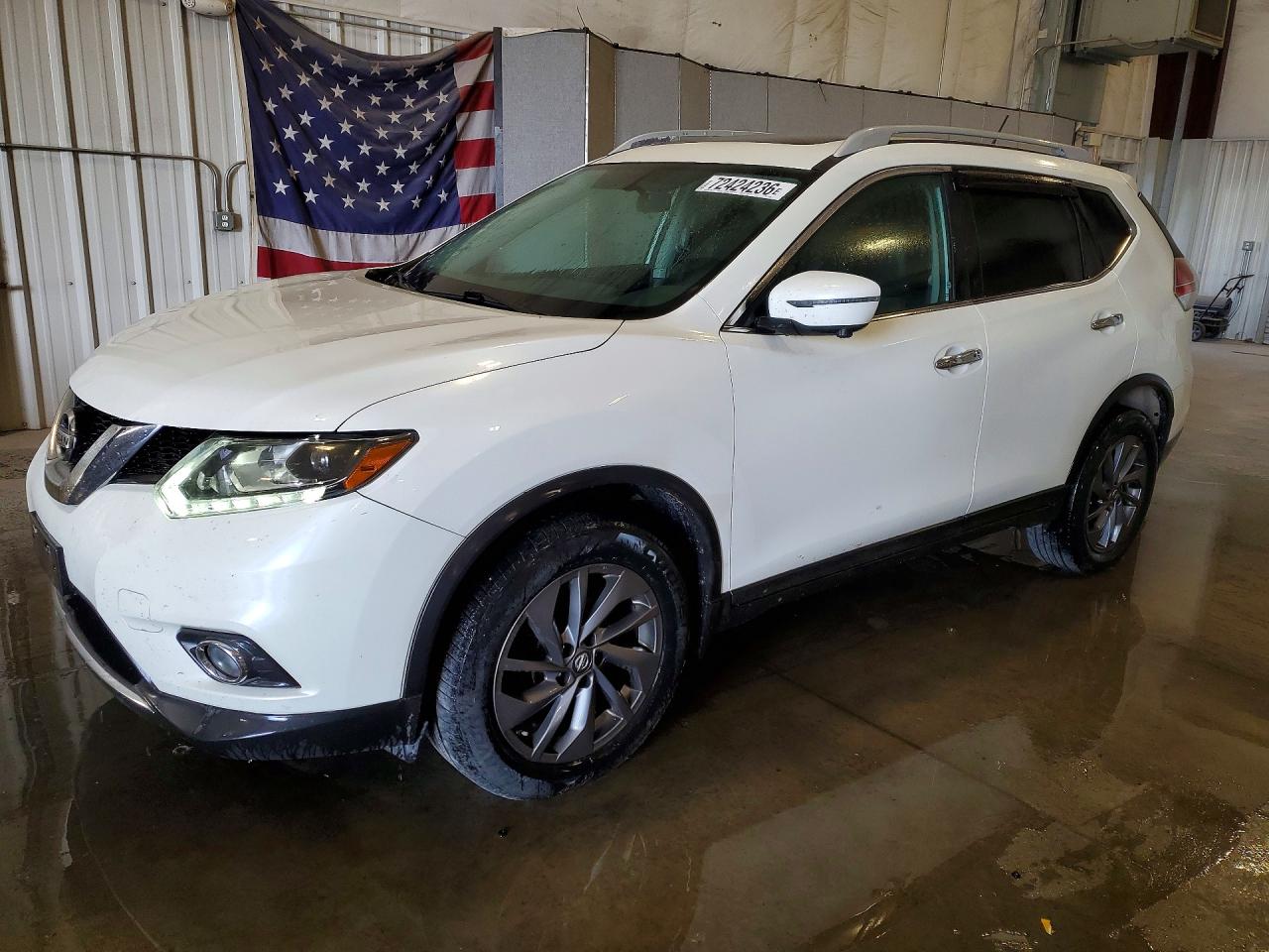 2016 NISSAN ROGUE SL | 5N1AT2MV1GC772587 | UPCARS