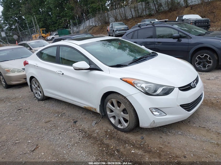 2013 HYUNDAI ELANTRA LIMITED | 5NPDH4AE4DH193130 | UPCARS
