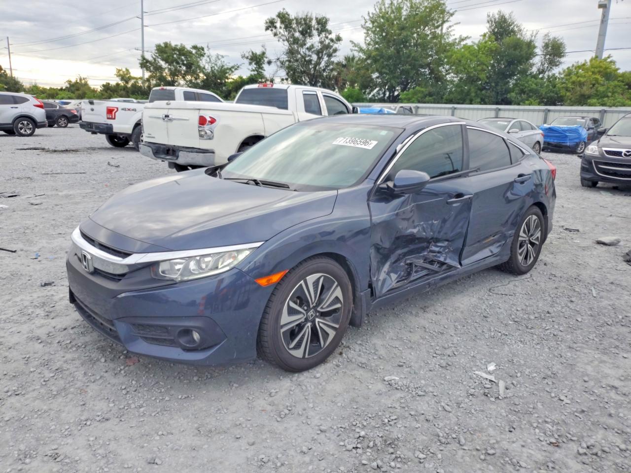 2018 HONDA CIVIC EXL | JHMFC1F75JX032235 | UPCARS