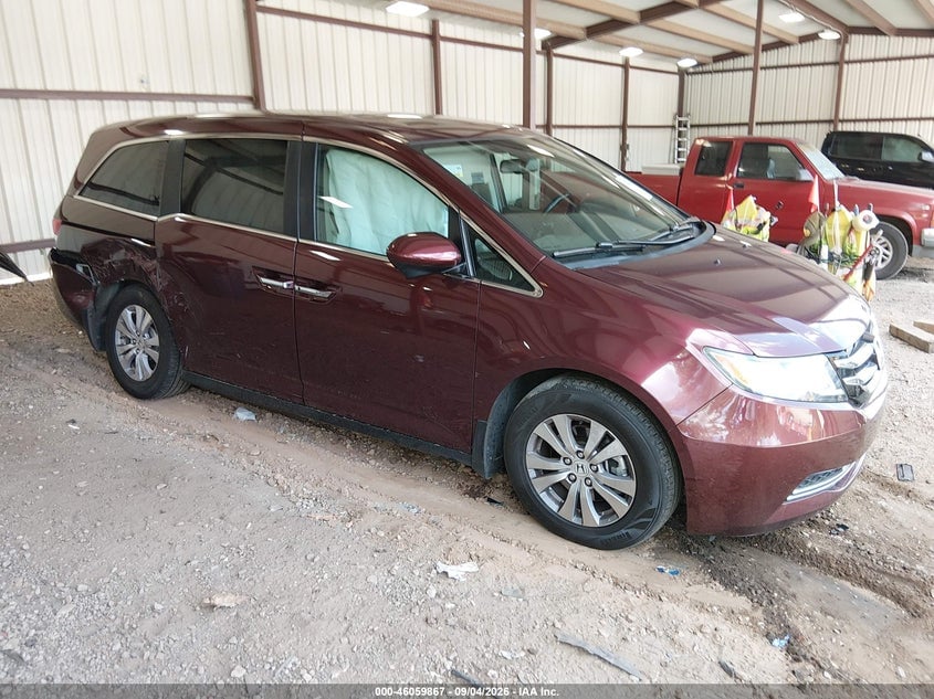 2016 HONDA ODYSSEY EX-L | 5FNRL5H6XGB070766 | UPCARS