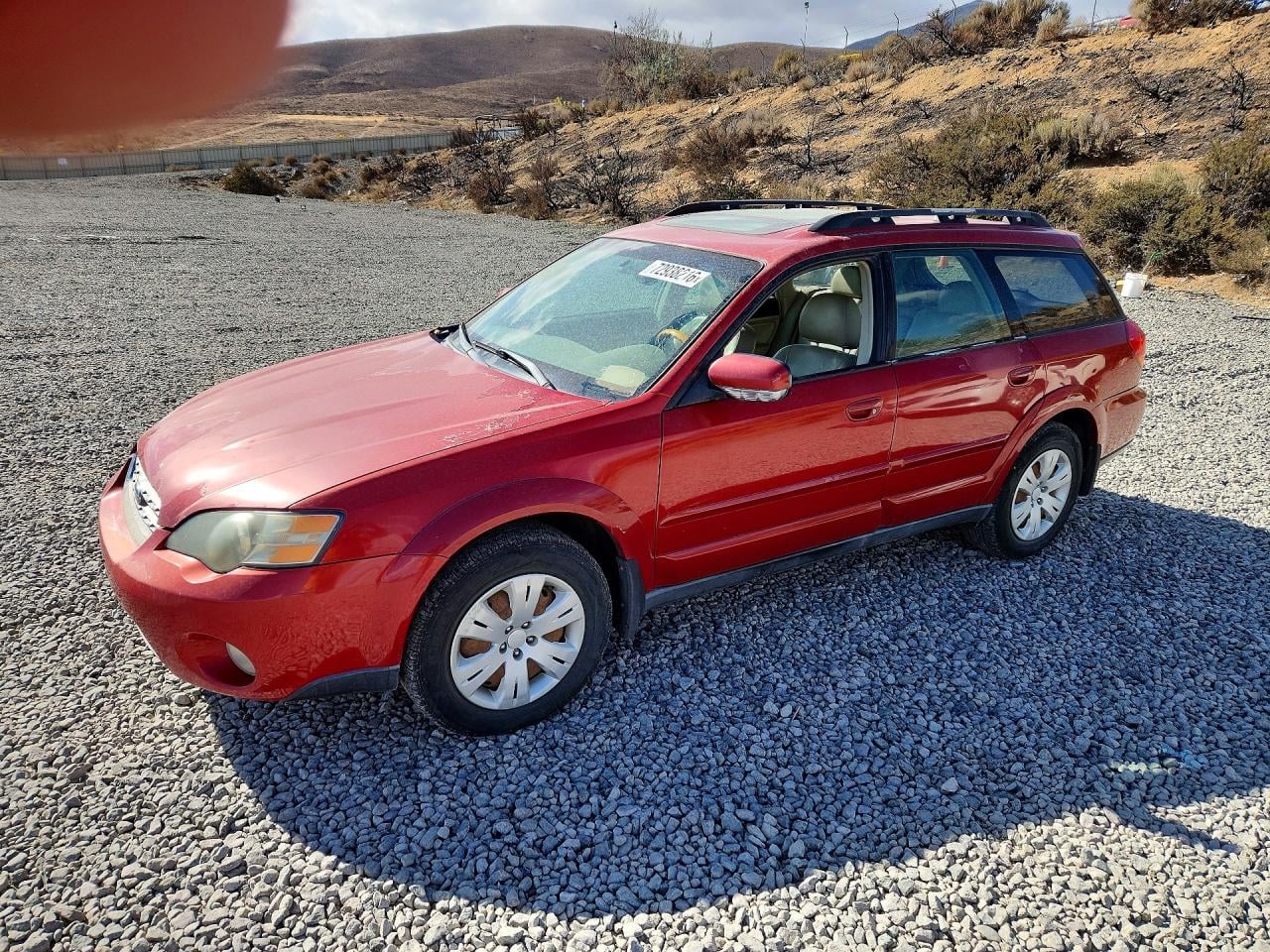2005 SUBARU LEGACY OUTBACK H6 R VDC | 4S4BP85C654321624 | UPCARS