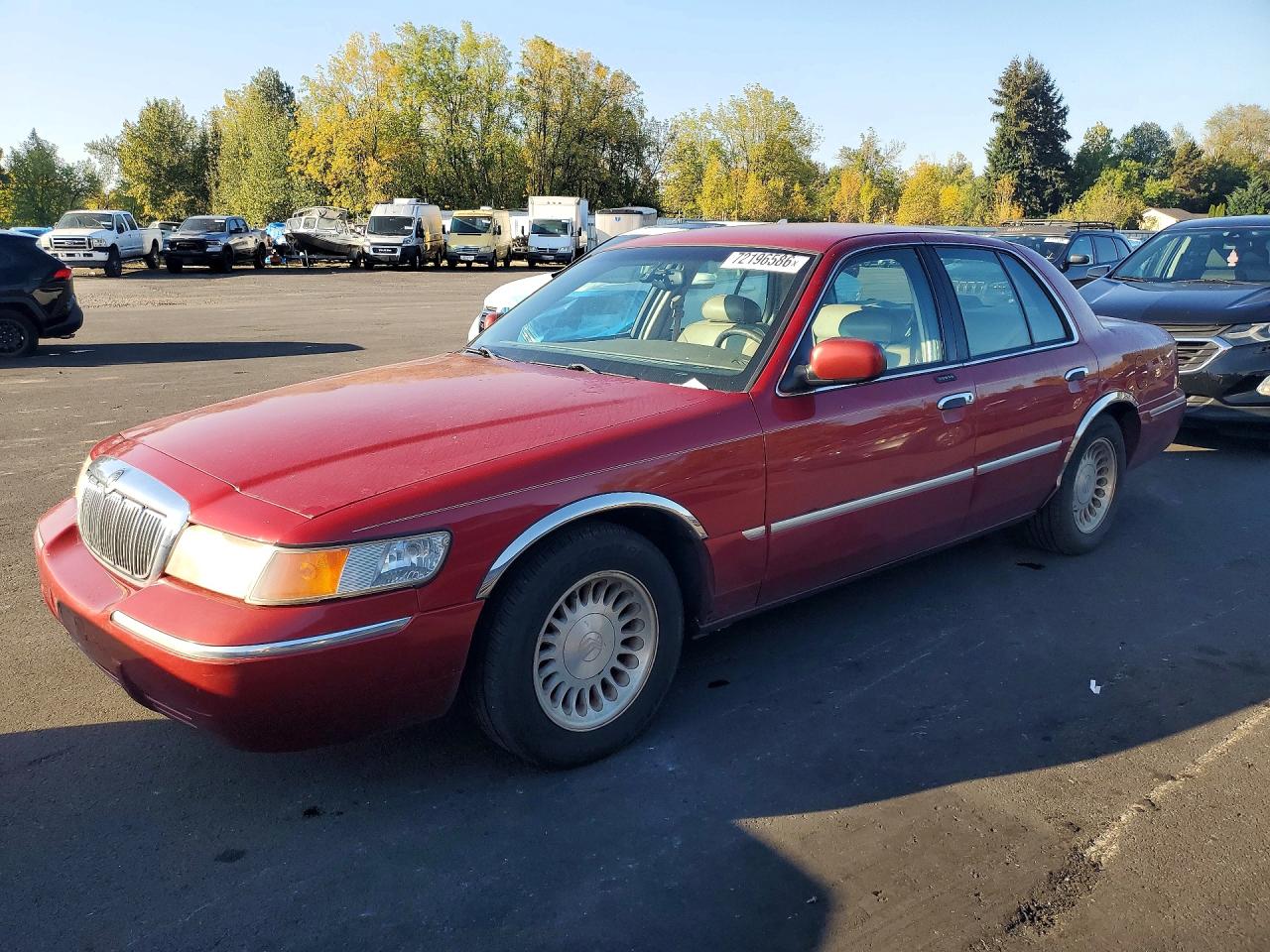 2001 MERCURY GRMARQUIS LS | 2MEFM75W61X662445 | UPCARS