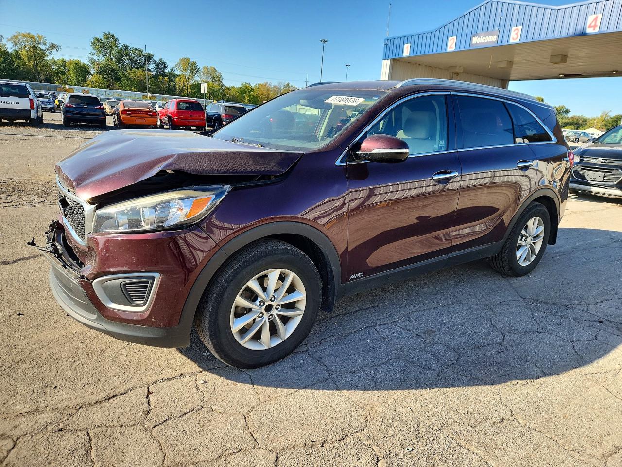 2016 KIA SORENTO LX | 5XYPGDA31GG129282 | UPCARS