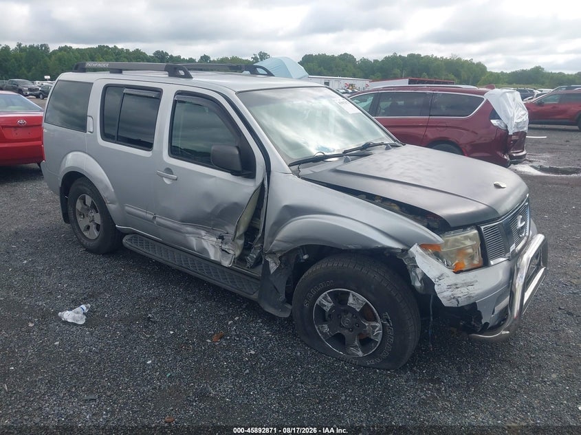 2007 NISSAN PATHFINDER SE | 5N1AR18W97C640964 | UPCARS
