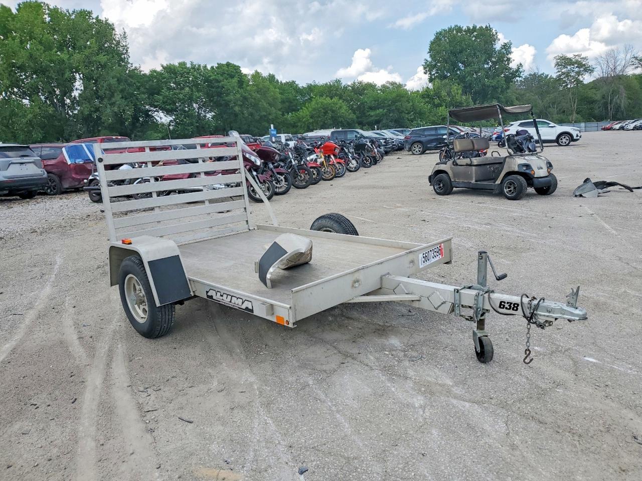 2015 ALUMA 8220 H TRAILERS ALUMA EQUIPMENT TRAILER | 1YGUS0819EB109563 | UPCARS