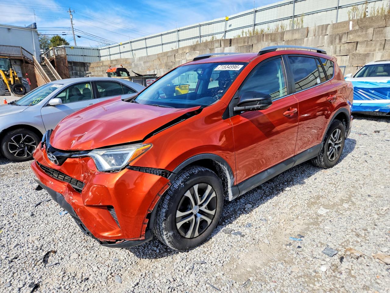2016 TOYOTA RAV4 LE | 2T3BFREV8GW490788 | UPCARS