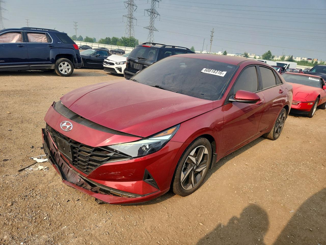 2023 HYUNDAI ELANTRA SEL | KMHLS4AG5PU609299 | UPCARS