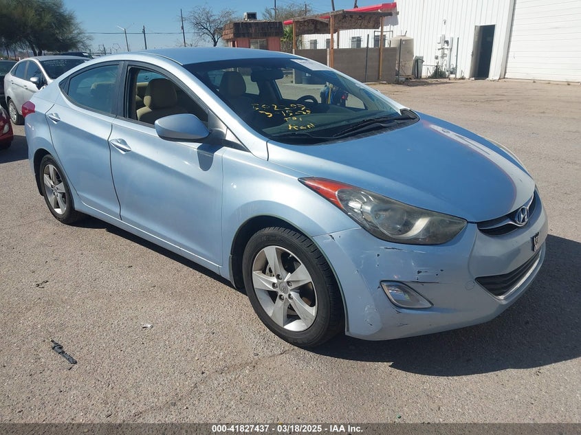 2012 HYUNDAI ELANTRA GLS (ULSAN PLANT) | KMHDH4AE6CU413609 | UPCARS