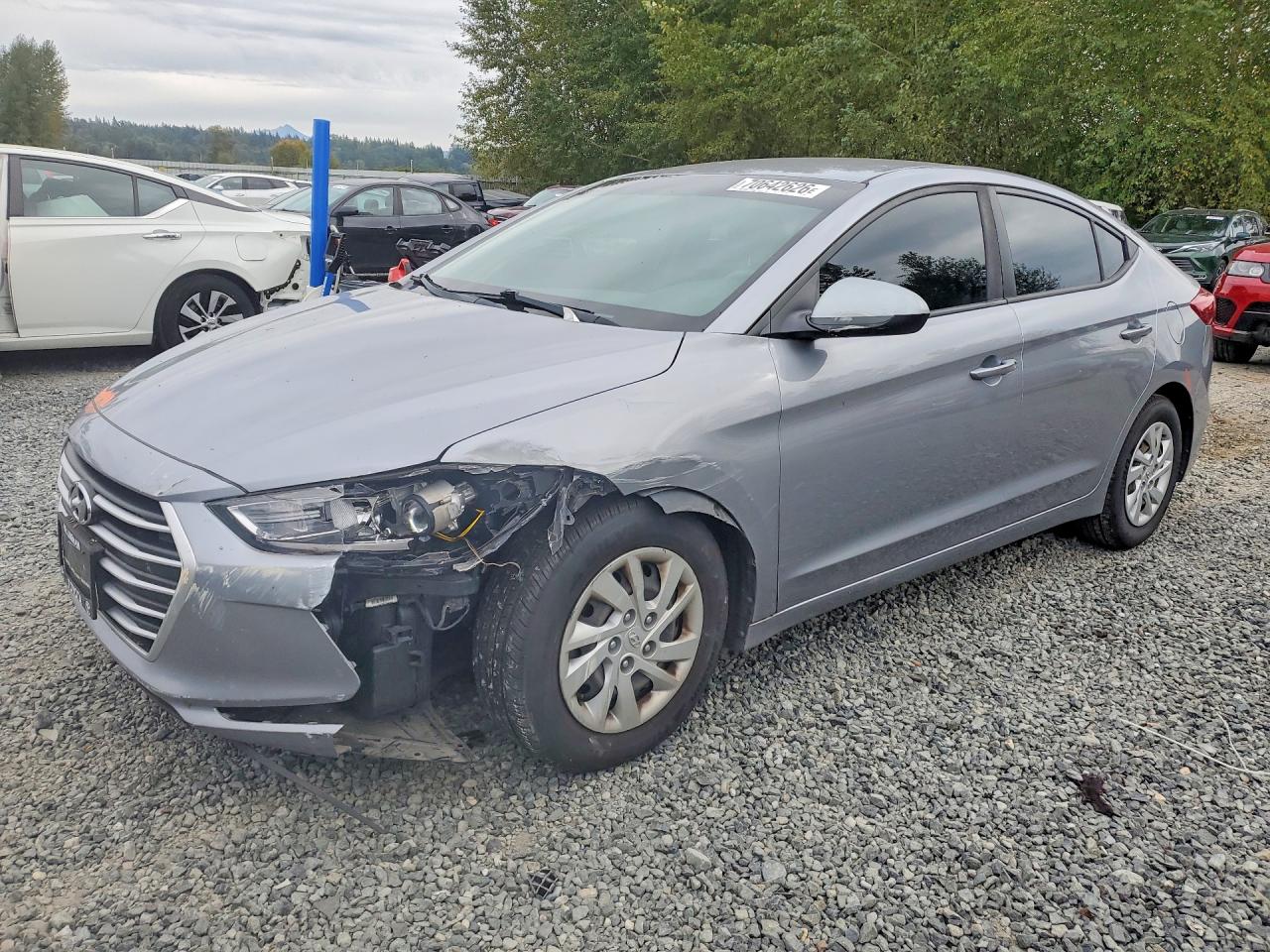 2017 HYUNDAI ELANTRA SE | 5NPD74LF0HH191714 | UPCARS