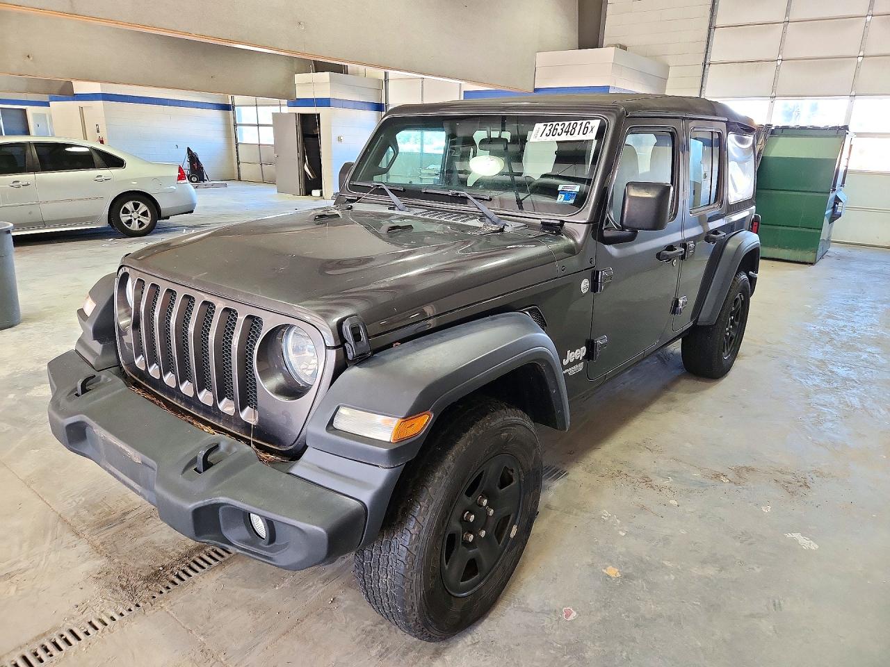 2018 JEEP WRANGLER SPORT | 1C4HJXDG5JW127907 | UPCARS