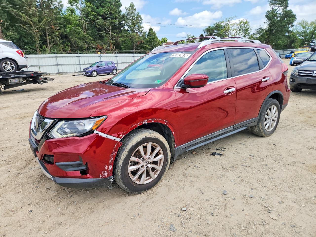 2020 NISSAN ROGUE SV | 5N1AT2MV6LC806789 | UPCARS
