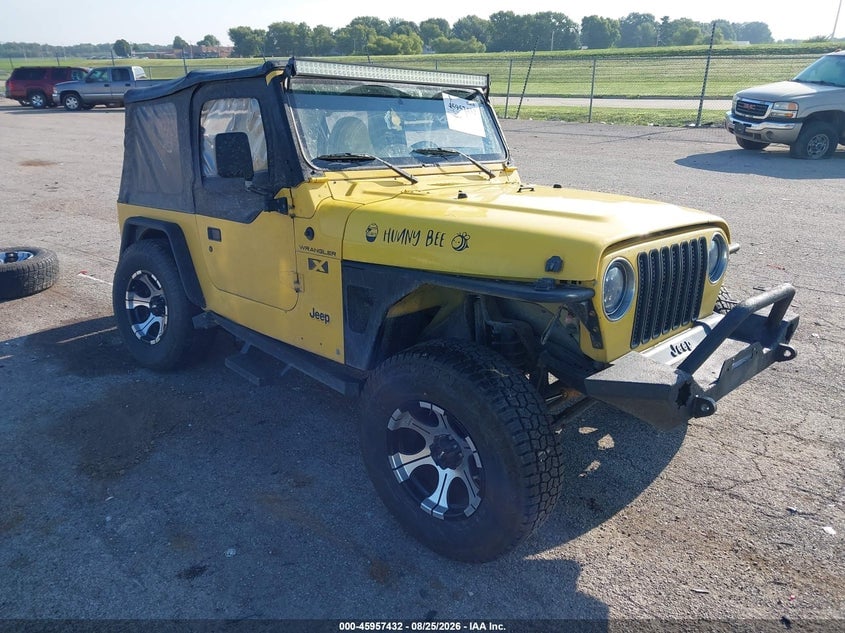 2002 JEEP WRANGLER X | 1J4FA39S02P740732 | UPCARS