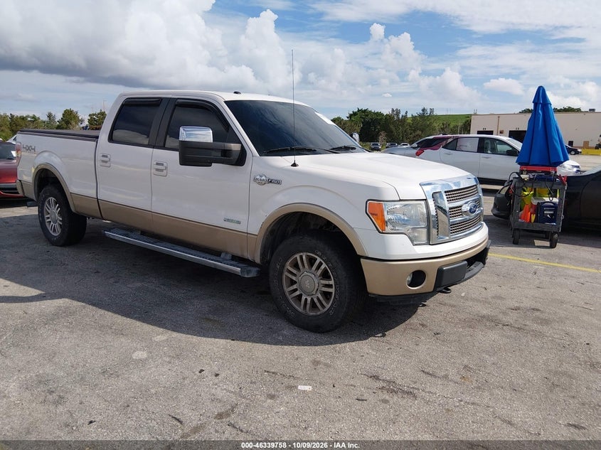 2011 FORD F-150 KING RANCH | 1FTFW1ET6BKE12741 | UPCARS