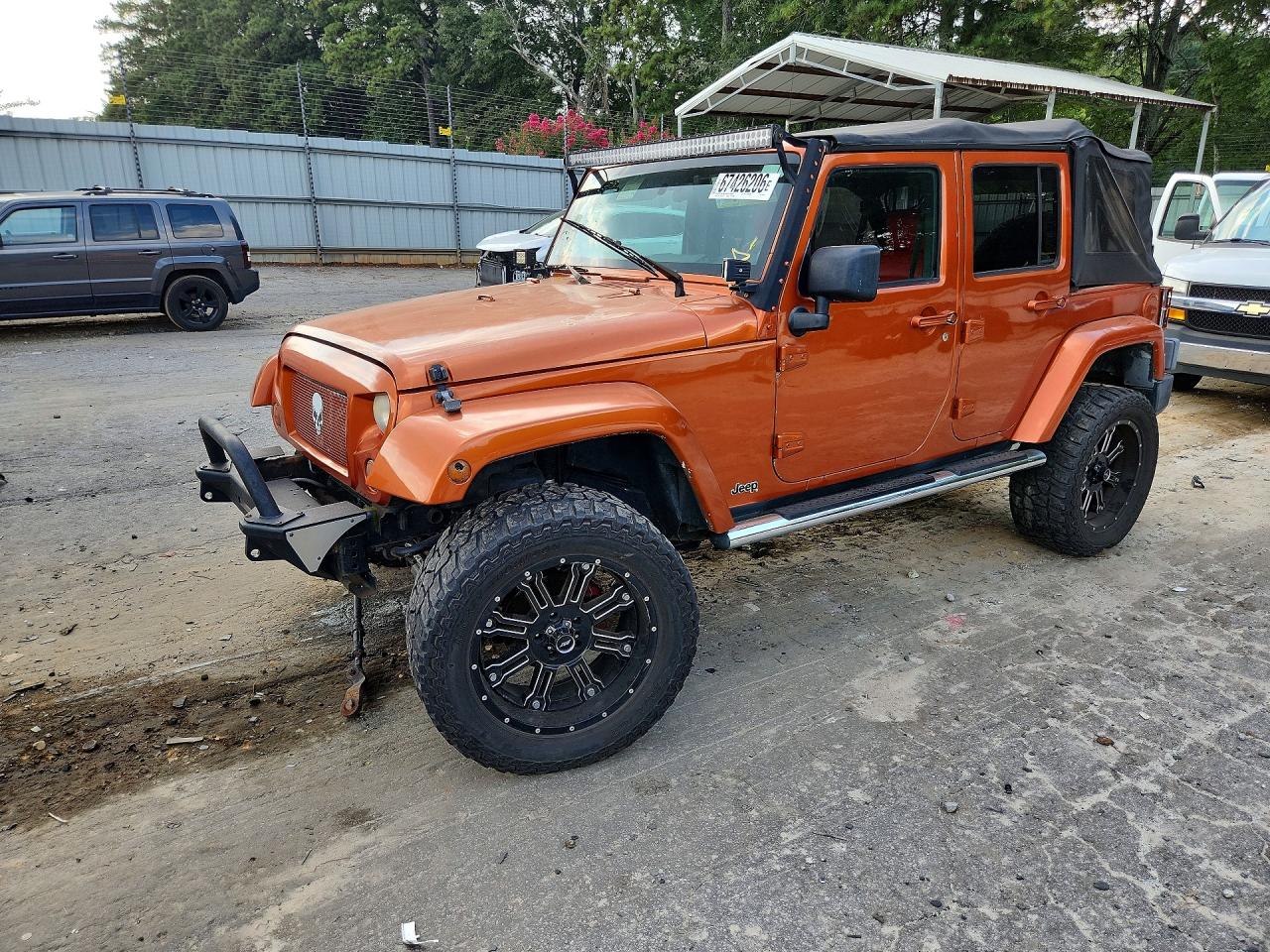 2007 JEEP WRANGLER SAHARA | 1J4GB59197L199313 | UPCARS