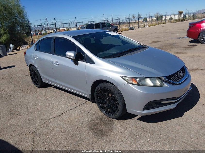 2014 HONDA CIVIC LX | 2HGFB2F56EH503894 | UPCARS