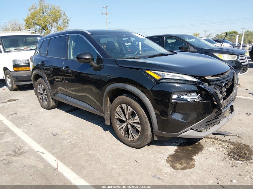 2021 NISSAN ROGUE SV FWD | 5N1AT3BA1MC674404 | UPCARS