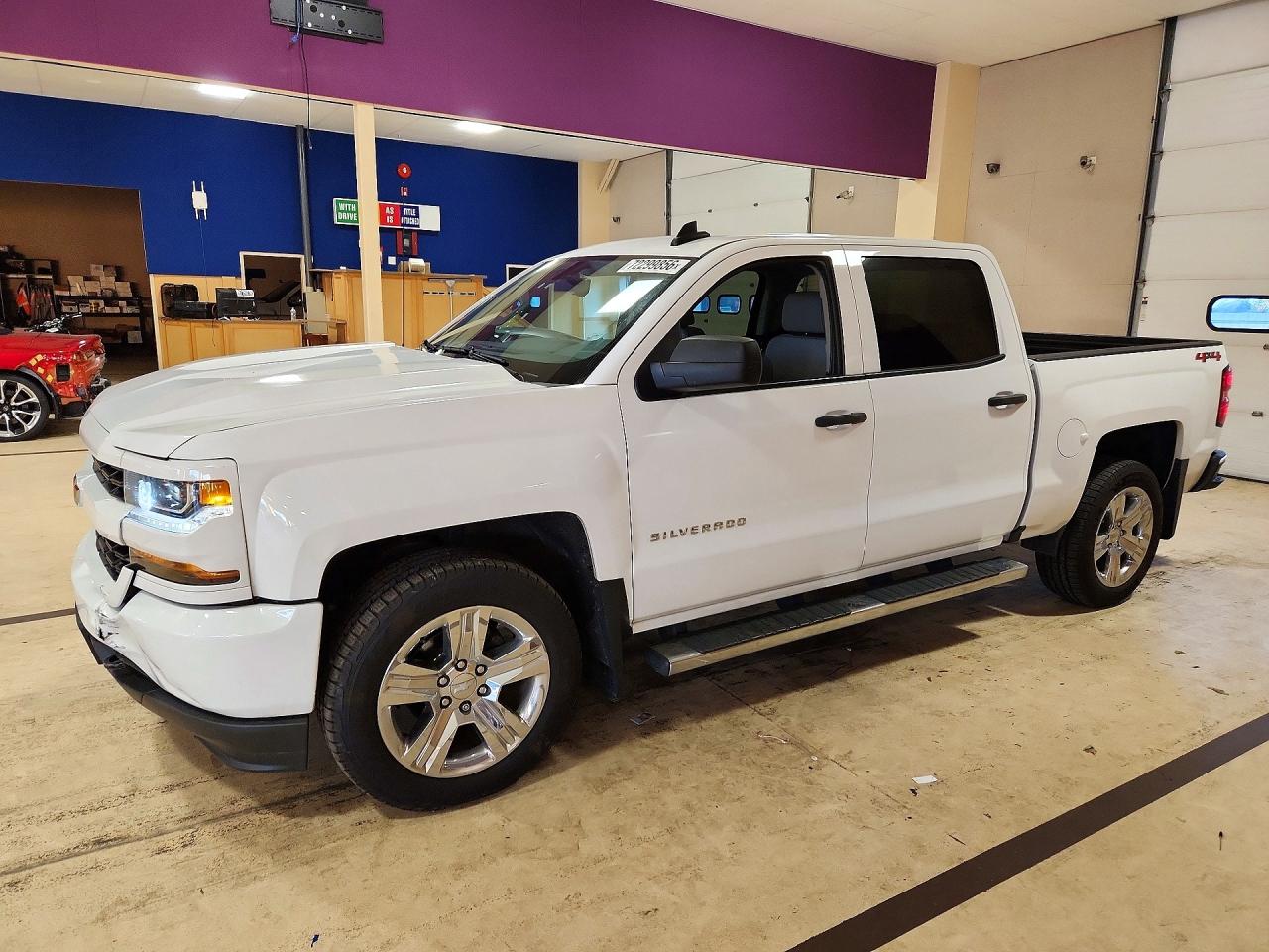 2018 CHEVROLET SILVERADO K1500 CUSTOM | 3GCUKPEC1JG210398 | UPCARS