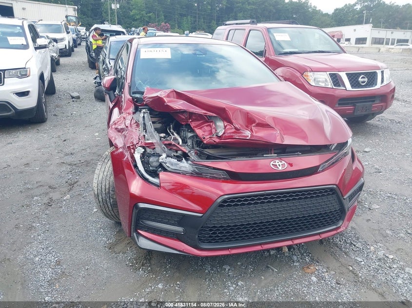 2022 TOYOTA COROLLA SE | JTDS4MCE2NJ096744 | UPCARS