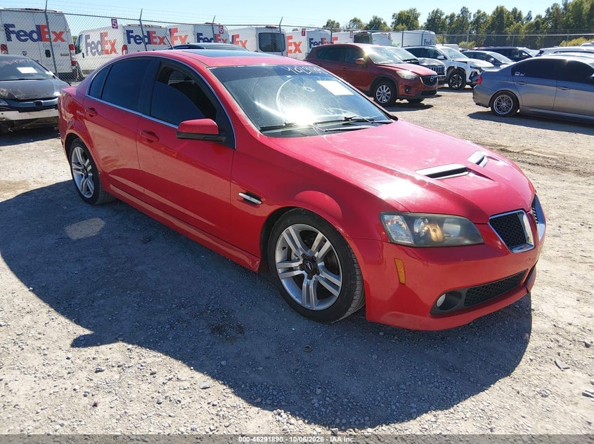 2009 PONTIAC G8 | 6G2ER57789L218959 | UPCARS