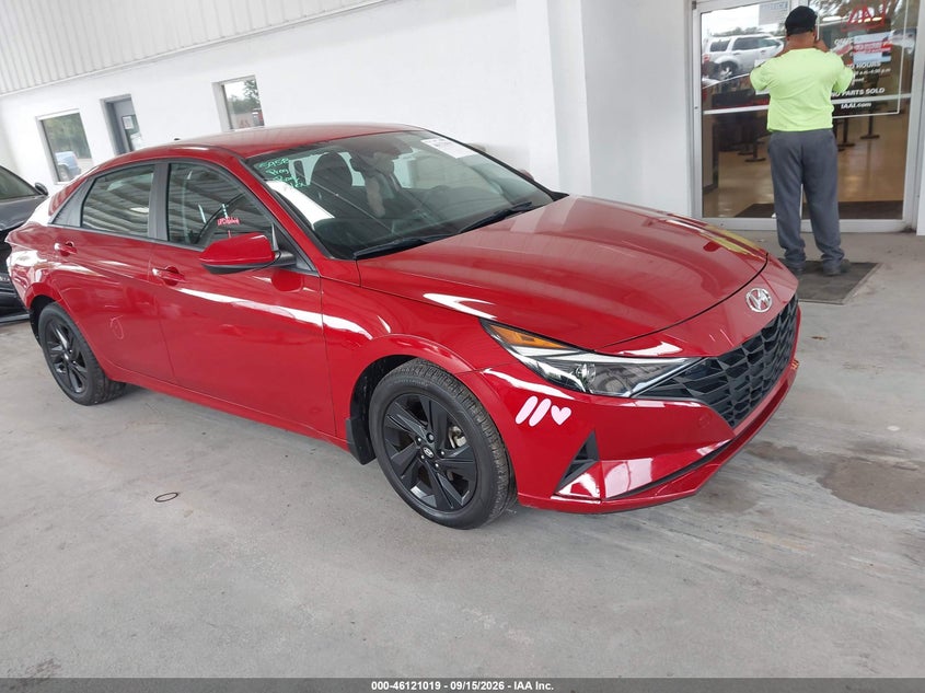2023 HYUNDAI ELANTRA HYBRID BLUE | KMHLM4AJ5PU046504 | UPCARS