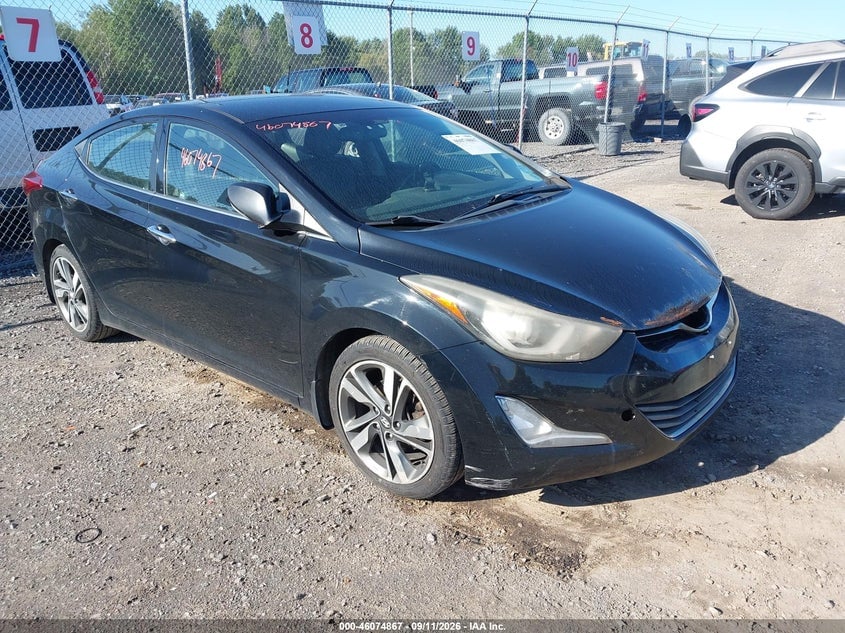 2014 HYUNDAI ELANTRA LIMITED | KMHDH4AEXEU116006 | UPCARS