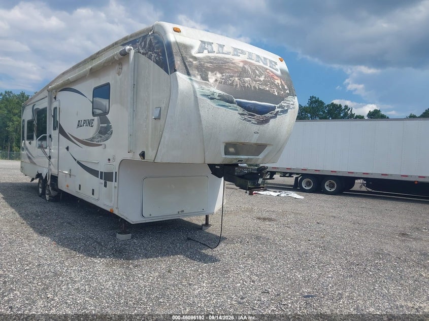 2011 KEYSTONE ALPINE | 4YDF36424BE780362 | UPCARS