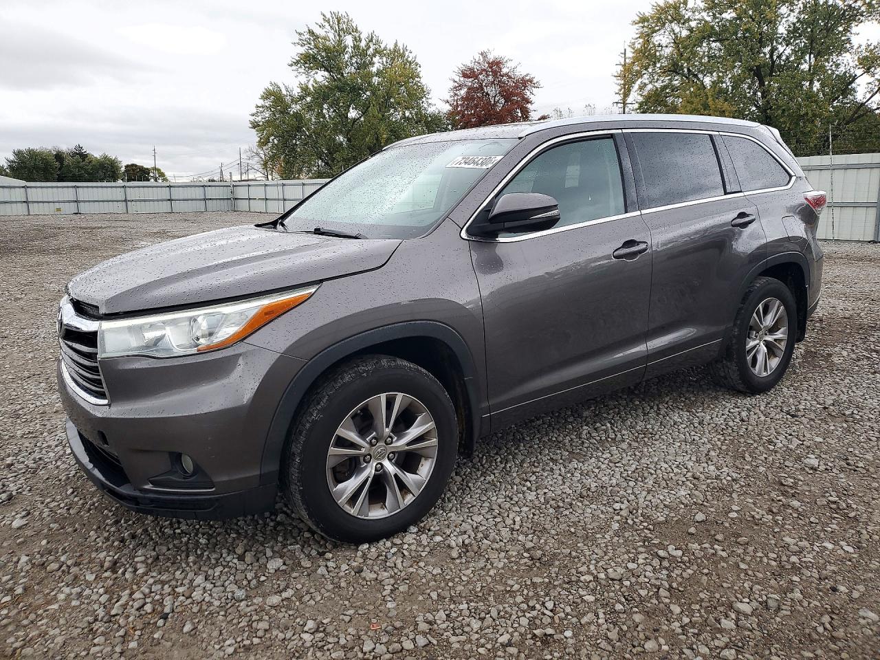 2015 TOYOTA HIGHLANDER XLE | 5TDJKRFH1FS083184 | UPCARS