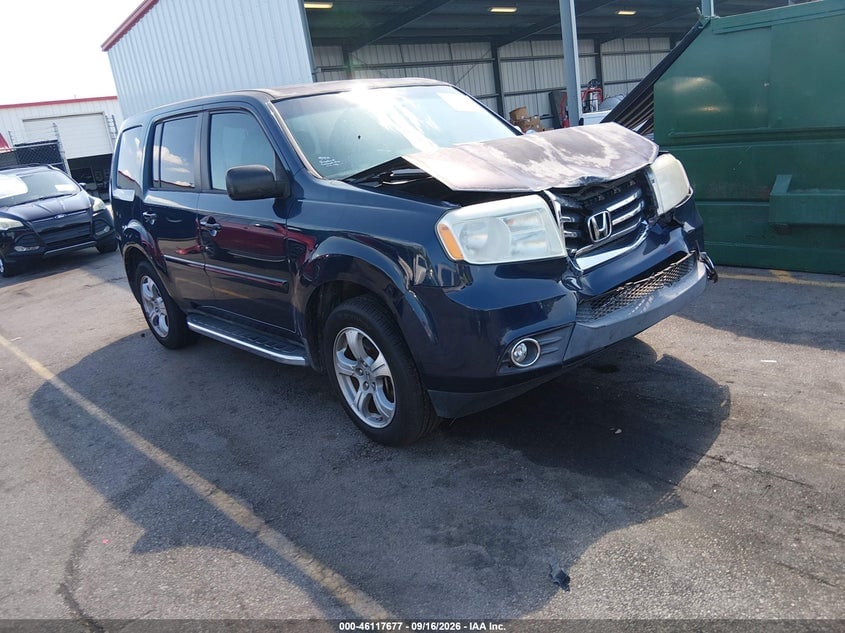 2012 HONDA PILOT EX-L | 5FNYF3H5XCB022225 | UPCARS